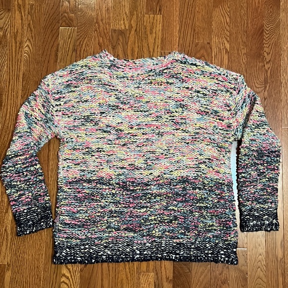 Easel Multi Colored Ombré Sweater - Picture 4 of 8